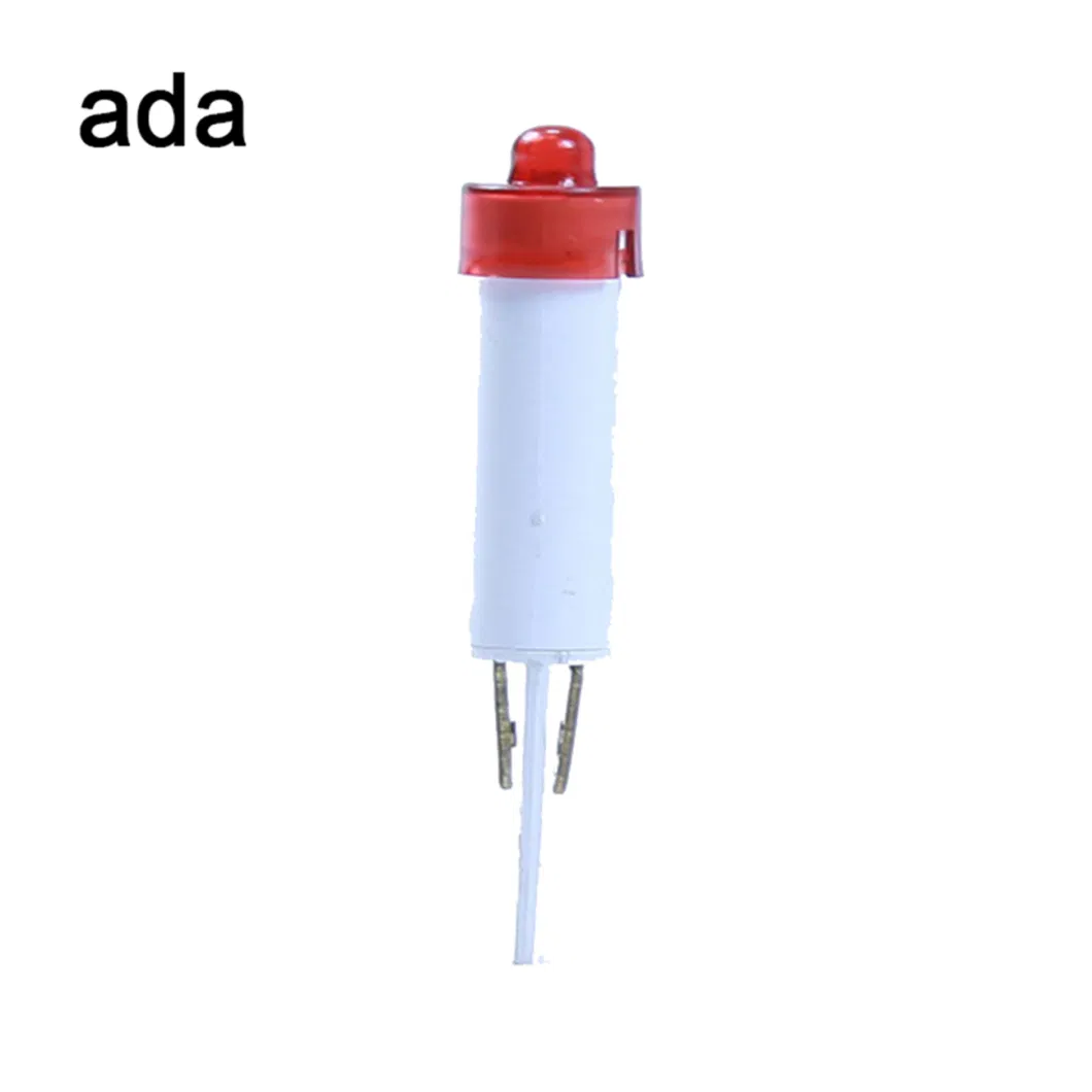 A-15 12v Đèn chỉ số màu đỏ 0,3w Đèn chỉ số tấm điện 0