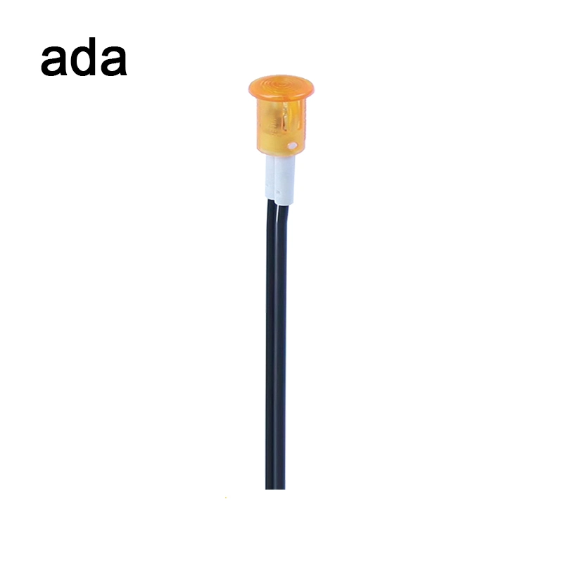 0.3W đèn LED màu xanh lá cây 24V đèn chỉ số 10000h tuổi thọ 0