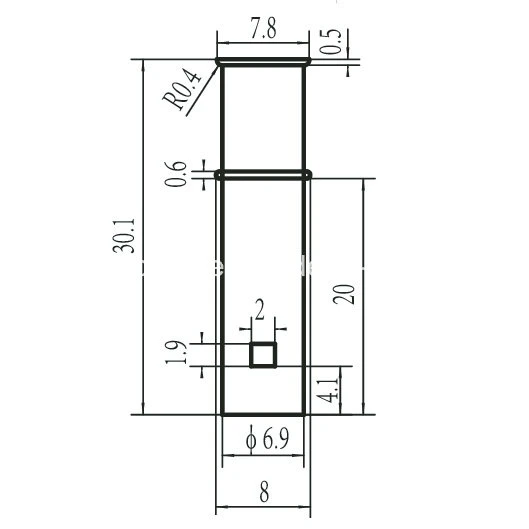 Đèn Neon màu trắng A-06-3 230v Đèn Neon chỉ số 15000HRS Tuổi thọ 0